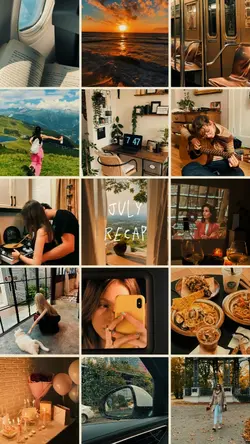 july recap aesthetic