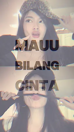 Mauu bilang cinta
