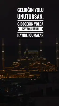 Hayırlı cumalar 