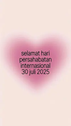 hari persahabatan