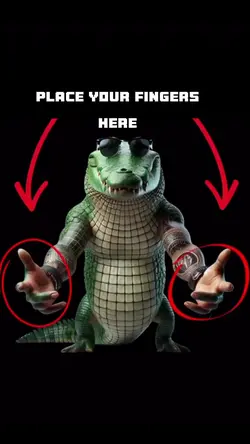 Crocodile funny meme