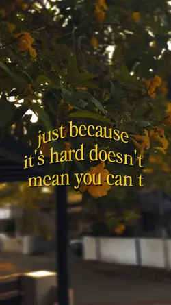 you can do it 