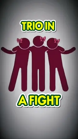 Trio in a Fight