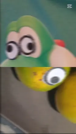Yoshi and orange