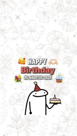HBD 25 AGUSTUS 2025