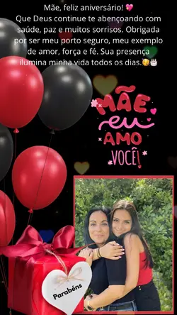 Parabéns mãe 