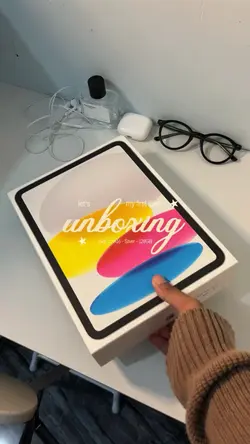 UNBOXING AESTHETIC 