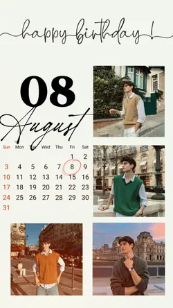 BIRTHDAY 08 AUGUST