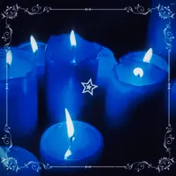 Dark blue core