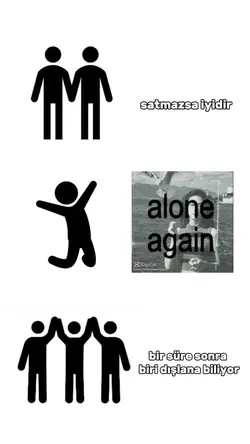 alone again.