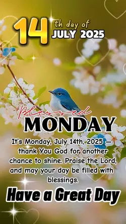 blessed Monday 