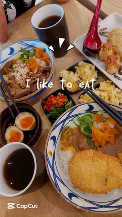 I like to eat