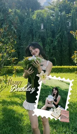 birthday frame