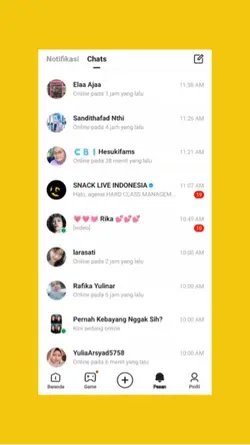 Cara gabung live 