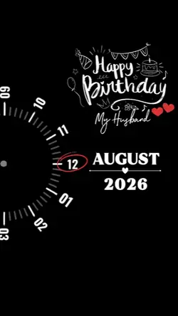 BDAY HUSBAND 12 AUGU