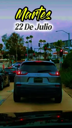 MARTES 22 DE JULIO 