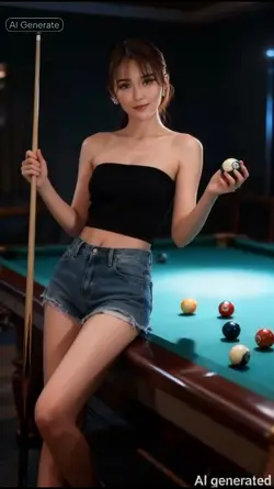 ai billiard posing