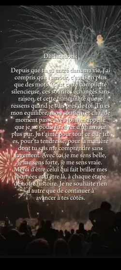 déclaration 