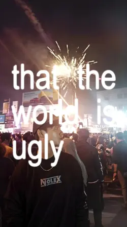 The world is ugly