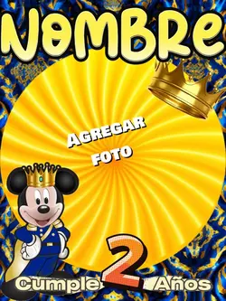 Invitación MickeyRey