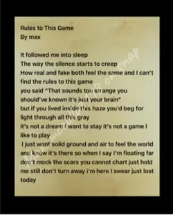 A poem I made