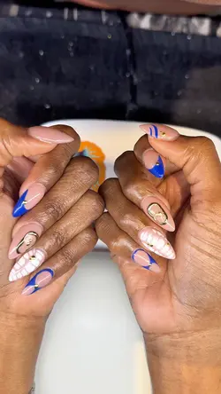 •Orchid Nails
