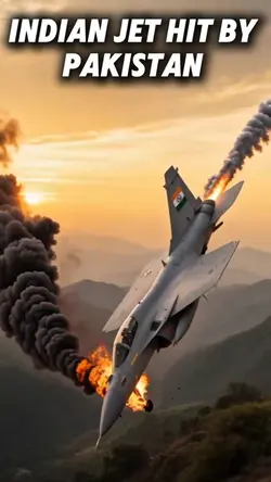 Indian Jet Down 