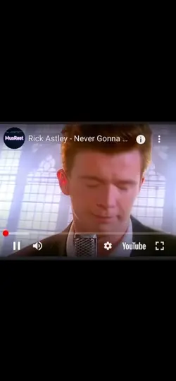 Rick rolled