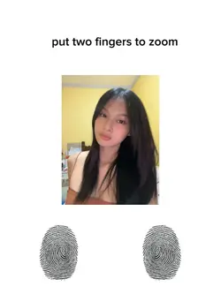 put two fingers