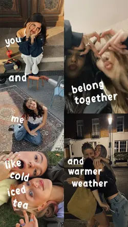 friendship collage