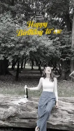 Birthday champagne