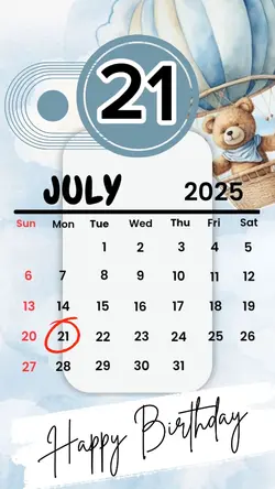 birthday 21 July