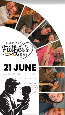 FATHER'S DAY 21 JUNE