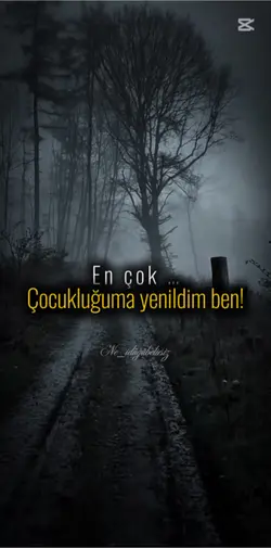 En çok çocukluğuma!