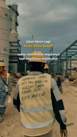 SENIN Lagi
Kerja,