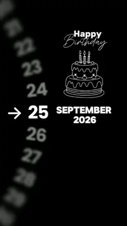 HBD 25 September 