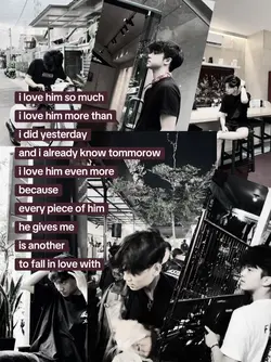 i love him so much