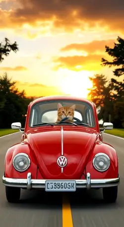 フォルクスワーゲンに乗って🚗