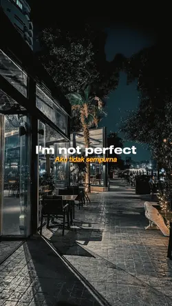 god i'm not perfect