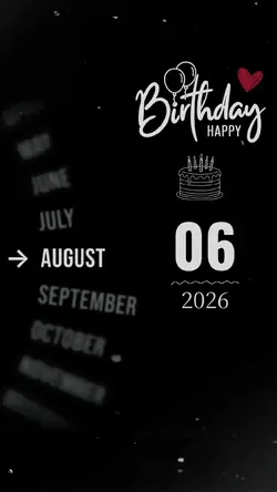Birthday 06 August