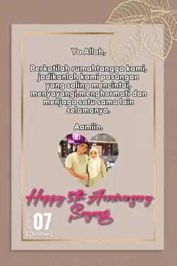 Happy anniversary