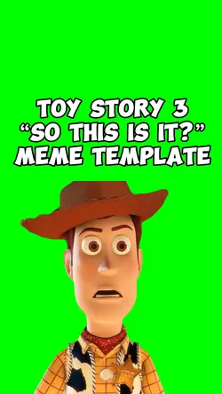 SO THIS IS IT? meme