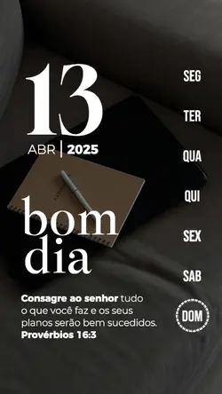 13 de Abril Domingo