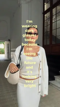 wearing dark glasses