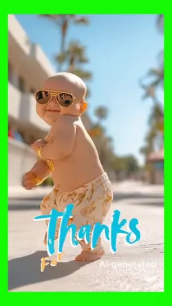 energetic baby dance