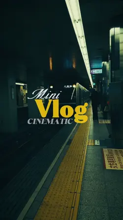 Mini vlog cinematic