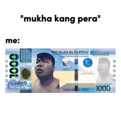 Mukha kang pera
