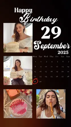 BIRTHDAY 29 SEPT
