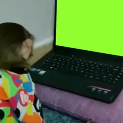 watchin green screen