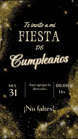 Invitación cumpleaño
